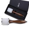 DIUDUS Leather Nylon Hammer, Straight Head Carving Hammer for Handmade Leather Crafts (Brown/Water-Rippled) view 1