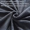 2 Piece Spandex Non Slip Sectional Couch Cover Super Stretch L Shape Sofa Cover Softness Sectional Sofa Cover Great for Kids & Pets -grey-2-2 Seater+3 Seater view 2