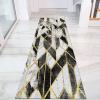 GRAPKS Geometric Design Carpet Runners for Hallway, Kitchen, Bedroom, Entryway, Modern Corridor Passage Narrow Runner Rug 60cm/70cm/80cm/100cm Wide (Size : 2.3 ft x 16.4 ft) view 2