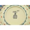 Polmedia Polish Pottery Pasta Bowl 9-inch UNIKAT - Pink Forget Me Not Pattern Handmade in Boleslawiec Poland by Ceramika Artystyczna + Certificate of Authenticity view 4