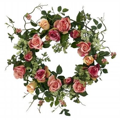 20 in. Rose Wreath