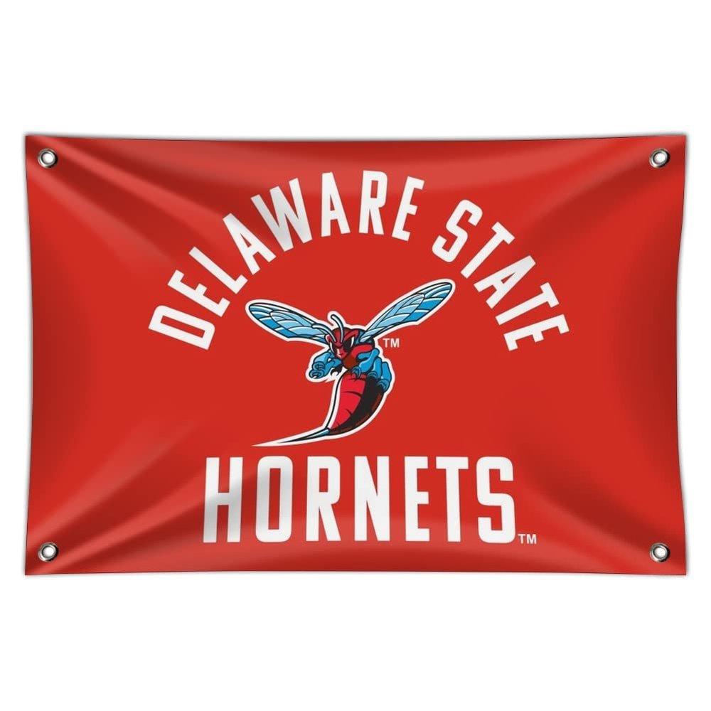 GRAPHICS & MORE Delaware State University Hornets Logo Home Business Office Sign