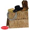 Beistle 4 Piece Three Dimensional Western Theme Centerpieces Wild West Cowboy Party Decorations, 9.5", Multicolor view 4