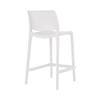 Lagoon Sensilla Stack-Able Counter Stool - 2 Pcs/Set (White) view 2