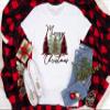 Merry Christmas Trees Ready to Press Sublimation Transfer, Buffalo Plaid Leopard Sub, Sublimation Design, Ready to Use, Adult/Kid T-Shirt (Adult x5) view 2