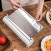 Cling Film Cutter Dispenser,Food DispensersRefillable Plastic Wrap Dispenser With Slide Cutter Suitable for Food,Fruit And Vegetable Packaging In Kitchens,Supermarkets,Restaurants, Etc view 2