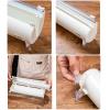 Cling Film Cutter Dispenser,Food DispensersRefillable Plastic Wrap Dispenser With Slide Cutter Suitable for Food,Fruit And Vegetable Packaging In Kitchens,Supermarkets,Restaurants, Etc view 3
