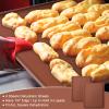 8 Pcs Silicone Dehydrator Mats 10 Pcs Mesh Screen Dehydrator Sheets Nonstick Reusable Fruit Dryer Trays for Jerky Fruit Herbs Flax Crackers Crust Tray view 3