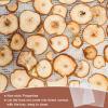 8 Pcs Silicone Dehydrator Mats 10 Pcs Mesh Screen Dehydrator Sheets Nonstick Reusable Fruit Dryer Trays for Jerky Fruit Herbs Flax Crackers Crust Tray view 4