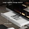 Study Computer Desk Home Study Lifting Table Standing Office PC Desk Height-adjustable Manual Lifting Writing Workstation Desk with Drawer Modern Minimalist Gaming Table Home Office Writing Desk view 4