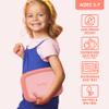 Bentgo Kids Bento-Style 5-Compartment Leak-Proof Lunch Box - Ideal Portion Sizes for Ages 3 to 7 - Durable, Drop-Proof, Dishwasher Safe, PFAS & BPA-Free & Made with Food-Safe Materials (Coral) view 3