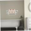 DOITOOL Over Toilet Storage Rack Multi-Functional Bathroom Organizer Space-Saving Shelf for Toiletries Accessories Design No-Drill Installation for Home Hotel Use view 4