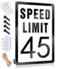 Funny Signs for Man Cave Garage Speed Limit 45 Mph Metal Sign Funny Office Decor Man Cave Gifts for Him ( Size : 30X40CM ) view 1