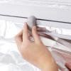 6 In 1 Plastic Wrap Organizer With Cutter,Food Dispensers Wall Mounted Non-porous Plastic Packaging Cutting Machine Suitable For Food, Fruit And Vegetable Packaging In Kitchens,supermarkets,restaurant view 2