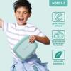 Bentgo Kids Bento-Style 5-Compartment Leak-Proof Lunch Box - Ideal Portion Sizes for Ages 3 to 7 - Durable, Drop-Proof, Dishwasher Safe, PFAS & BPA-Free & Made with Food-Safe Materials (Seafoam) view 3