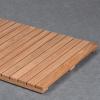 ZXCVBAS Teak Shower Mat, Luxury Spa Mat, Wooden Mat for Bathtub,Bamboo Bath Mat for Bathroom Floor, Outdoor Shower,Anti-Slip Wooden Bath Mat,Protective Water-Resistant Coating,60x100cm/24x39in view 2