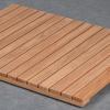 ZXCVBAS Teak Shower Mat, Luxury Spa Mat, Wooden Mat for Bathtub,Bamboo Bath Mat for Bathroom Floor, Outdoor Shower,Anti-Slip Wooden Bath Mat,Protective Water-Resistant Coating,60x100cm/24x39in view 3