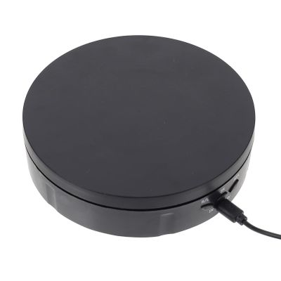 FOMIYES 360 Electric Rotatable Stand Abs Material Turntable for Boutique Display