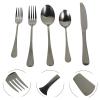 CALLARON Black Forks and Spoons Set Stainless Steel Fork Spoon Set for Fine Dining view 4