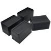 JONHWI Bed Risers, Furniture Risers 3 inch, Heavy Duty Raise Blocks for Bed Couch Desk Sofa Table, Adjustable Lifters Support up to 1300 Lbs (Black, 4 Pack Set) view 1