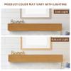 Mederlo 48"9"6" Rustic Wood Fireplace Mantel | Wall-Mounted & Floating Shelf for Home Decor view 3