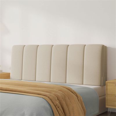 Fleece Headboard Pillow Bed Backrest Cushion,Large Daybed Pillows Upholstered Wedge Pillow Sponge Filling Reading Pillow Back Lumbar Support Pad Full Size,B,No headboard 78.7"/200cm
