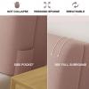 Fleece Headboard Pillow Bed Backrest Cushion,Large Daybed Pillows Upholstered Wedge Pillow Sponge Filling Reading Pillow Back Lumbar Support Pad Full Size,B,No headboard 78.7"/200cm view 3