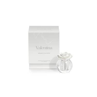Zodax Bergamot Pink Pepper - Valentina Mini Crystal Ball Porcelain Diffuser