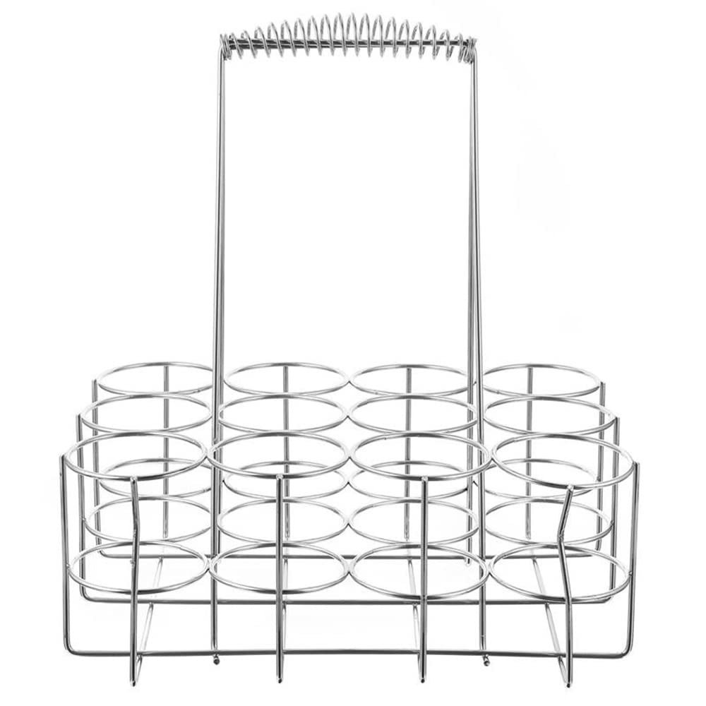 Drink Holder, 6/12 Pack Beer Bottle Carrier Drink Caddy Holder Holding Container, Durable Bar Liqueur Wine Beer Rack Basket Cup Organizer (Color : 12 bottle)
