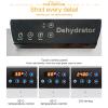 LJZLJZ Household Food Dehydrator, 6-Layer Fruit Dryer, 30-90 Adjustable, 0-24 Hours Timing, Making Tea Leaf, Dried Fruit and Meat, with Visual Window view 2