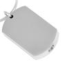SHEIL Blank Dog Tag Cremation Pendant Cremation Pendant Urns for Ash Stainless Steel Cremation Urn Neckalce Keepsake view 2