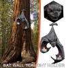 Aldago Bat Wall Tealight Holder, Bat Sconce Candle Holder - Gothic Halloween Decor for Home Office view 3