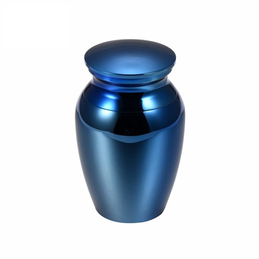 SHEIL 7.3cm*4.5cm Engravable Funeral Urns Stainless Steel Cremation Urns for Human/Pet/Animal Bone Ash Lockets