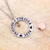 SHEIL Best Friends Stainless Steel Memorial Necklace for Ashes Keepsake Cremation Jewelry - Memorial Ash Keepsake view 4