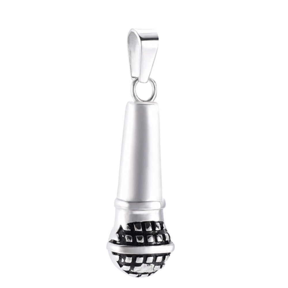 SHEIL Music Instrument Fans Collection Necklace Souvenir Pendant Memorial Ashes Keepsake Memorial Jewelry Cremation Jewelry