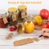 16 oz Wide Mouth Mason Jars 12 Pack, Glass Canning Jars with Airtight Lids, Durable & Leakproof Jars for Pickling, Jam, Jelly, Salad - Reusable Storage Containers for DIY Spice Jars, Overnight Oats view 4