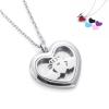 SHEIL Gift Aromatherapy Jewelry Multi-Design Allergy Free Essential Oil Diffuser Heart Locket Necklace 5 Free Pads view 1