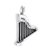 SHEIL Music Instrument Fans Collection Necklace Souvenir Pendant Memorial Ashes Keepsake Memorial Jewelry Cremation Jewelry view 1