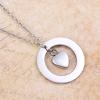 SHEIL Best Friends Stainless Steel Memorial Necklace for Ashes Keepsake Cremation Jewelry - Memorial Ash Keepsake view 3