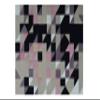 Mandel Purple & Black Color 10' X 10' Feet Handmade Tufted Cut Modern Style 100% Woollen Area Rug/Carpet view 1