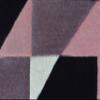 Mandel Purple & Black Color 10' X 10' Feet Handmade Tufted Cut Modern Style 100% Woollen Area Rug/Carpet view 3