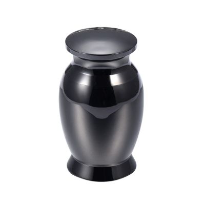 SHEIL 7.3cm*4.5cm Engravable Funeral Urns Stainless Steel Cremation Urns for Human/Pet/Animal Bone Ash Lockets
