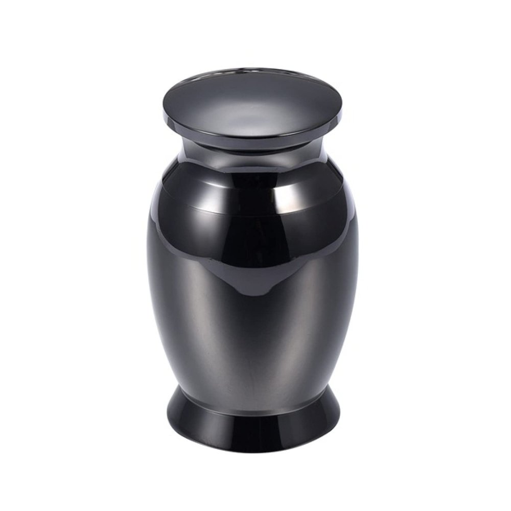 SHEIL 7.3cm*4.5cm Engravable Funeral Urns Stainless Steel Cremation Urns for Human/Pet/Animal Bone Ash Lockets