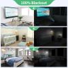 100% Blackout Blind Curtains Window Cover [XXL Size 118"x 59" ] [DIY Cut to Any Size or Shape] [Hook&Loop Tabs][Portable Bags for Travel ] [Light & UV Blocking ] for House,Baby Nursery,Apartment view 2