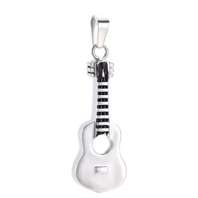 SHEIL Music Instrument Fans Collection Necklace Souvenir Pendant Memorial Ashes Keepsake Memorial Jewelry Cremation Jewelry