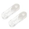 DOITOOL 10pcs Vertical Curtain Handle Blinds Accessories Plastic Handle for Blinds Repair Parts Fit view 3