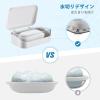 2pcs Soap Dish Bathroom Soap Holder Container Storage Holder Bathroom Supply Storage Rack Organizer view 3