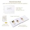 Lillian Rose Polaroid Guest Book for Wedding, Baby Shower, Graduation, Birthday, One Size, White Grey view 2