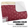 Alma College Blanket, 50"x60" Logo Dots, Silky Touch Sherpa Back Super Soft Throw Blanket view 3