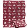 Alma College Blanket, 50"x60" Logo Pattern, Silky Touch Super Soft Throw Blanket view 1